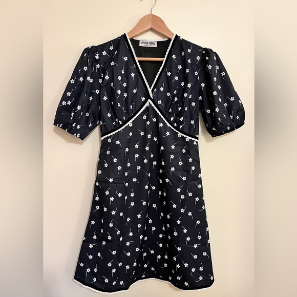 Miu Miu Dresses & Skirts - Miu Miu Floral Dress size 38